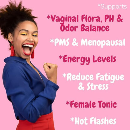 Lovely Queen Menopause Probiotics + Hormone 3-in-1 Women 50 Billion 60 ct