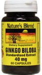 Ginkgo Biloba 40 mg 60 Caps