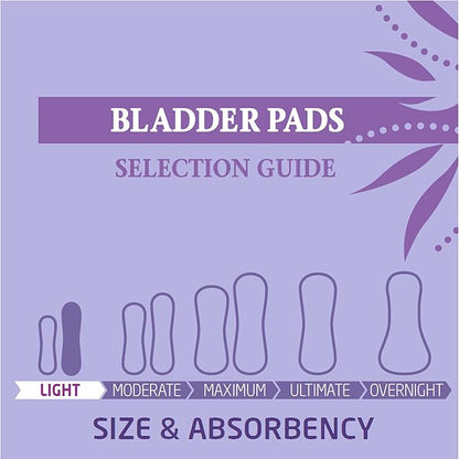 FitRight Long Bladder Control Pads, Light 3" x 11" Long, 20 Count 9)