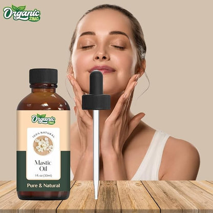 Mastic (Pistacia Lentiscus) Oil | Pure & Natural Essential Oil for Skincare, Aroma & Massage- 30ml/1.01fl oz