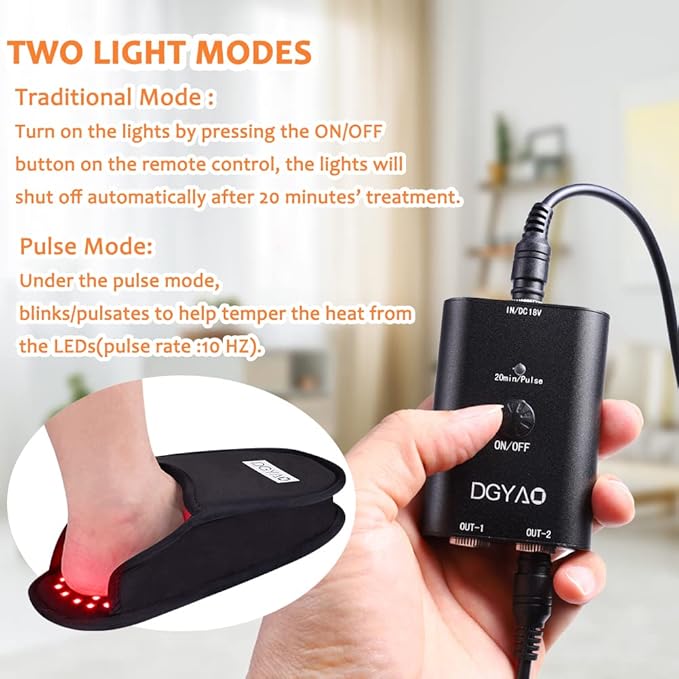 Red Light Therapy for Foot Infrared