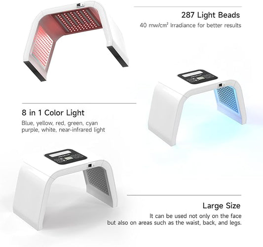 8 in 1 Colors LED Light