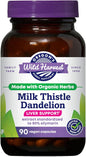 Oregon's Wild Harvest Certified Organic Milk 80% Silymarin, 90 Count