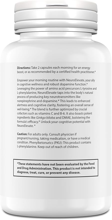 Caffeine-Free Focus Supplement 90 Capsules