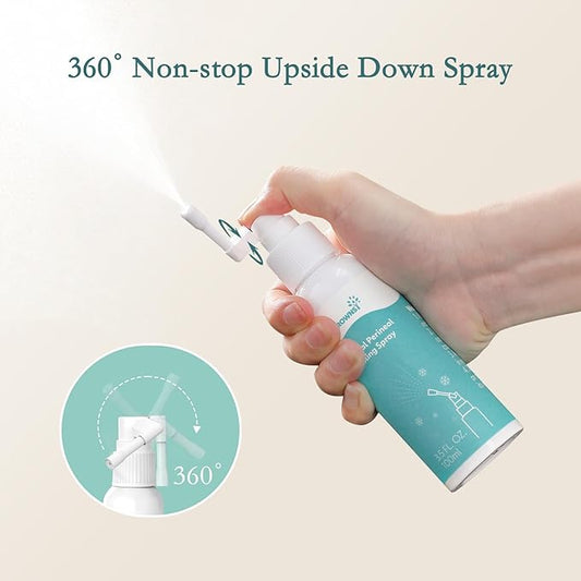 GROWNSY Perineal Cooling Spray Postpartum Essentials,