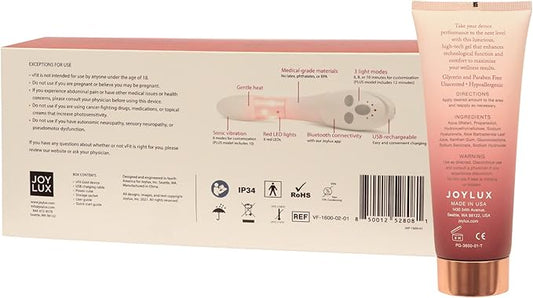 vFit Gold Set, Red LED Light (2-Pack Set)