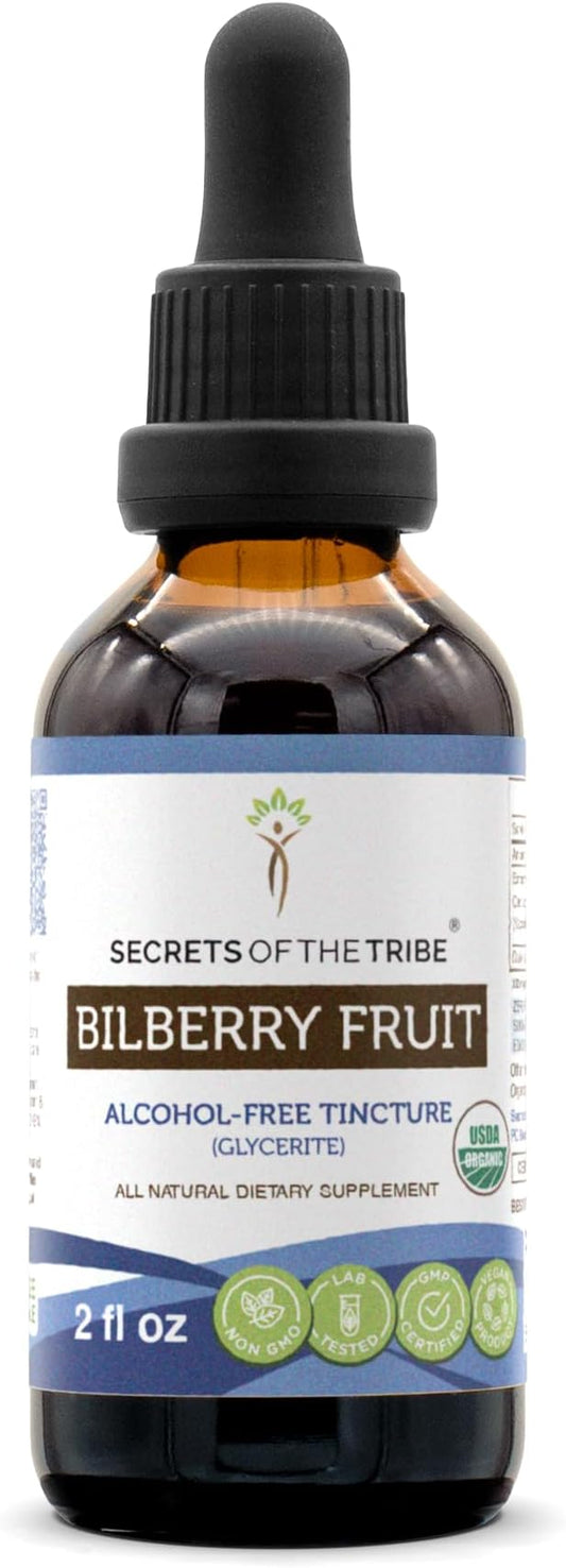 Secrets of the Tribe Bilberry Fruit 100% Certified 2 oz