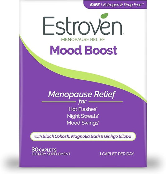 Estroven Mood Boost For Menopause Relief 30 Ct.