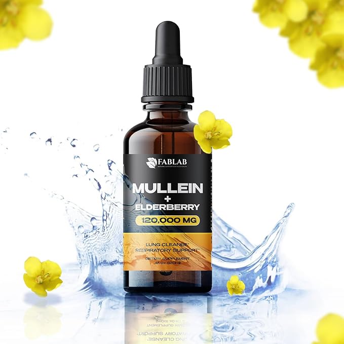 Mullein Leaf Extract with Elderberry 4
