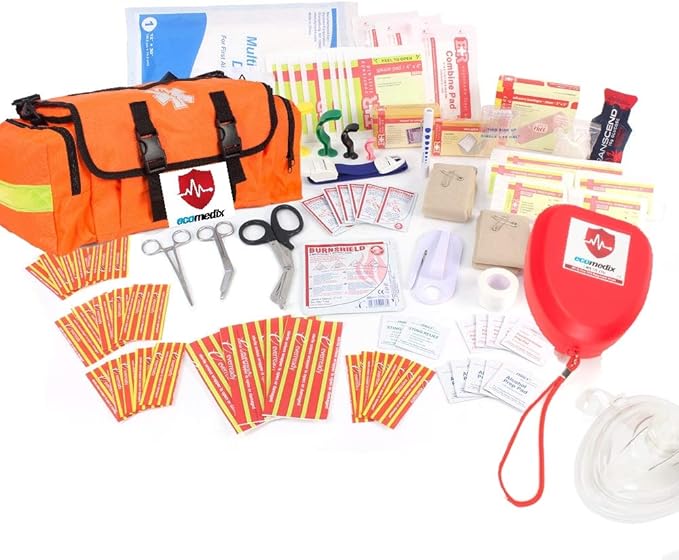 First Aid Trauma Kit with Supplies
