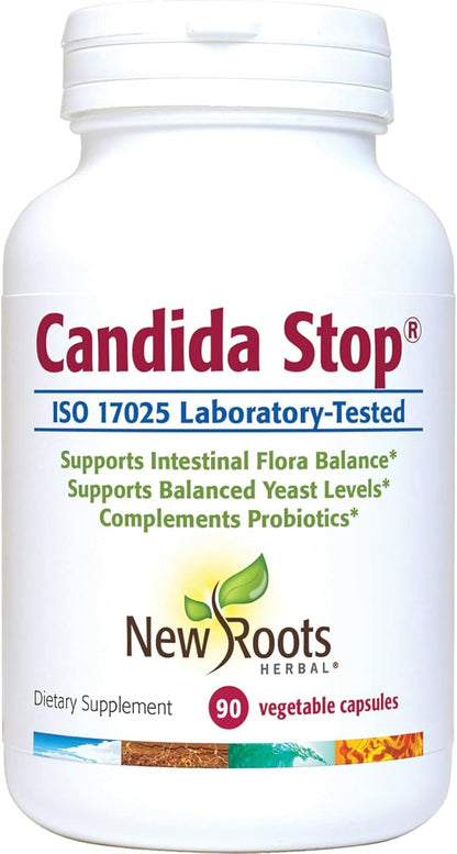 NEW ROOTS HERBAL Candida Stop Support 90 Capsules