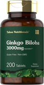 Carlyle Ginkgo Biloba 3000mg Per 200 Tablets