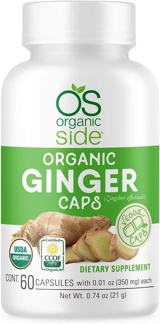 Organic Ginger 60 Capsules