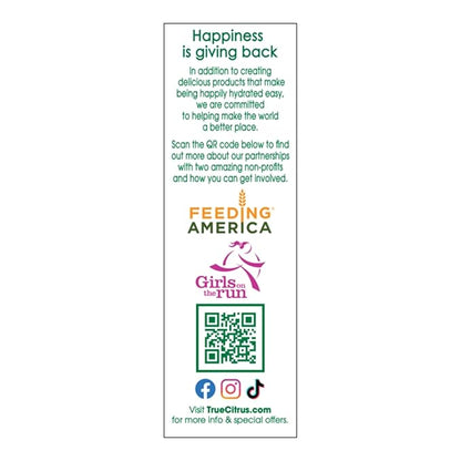 TRUE LEMON Original Lemonade Drink Mix| Made from Real Lemon | No Preservatives, No Artificial Sweeteners, Gluten Free | Water Flavor Packets & Water Enhancer with Stevia 30 Count (Pack of 1)