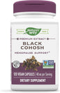 Nature's Way Premium Black Cohosh, Menopause 40 mg 120 Vegan