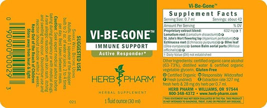 Herb Pharm Virattack Liquid Herbal Formula 1 Ounce