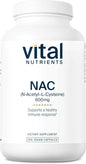 Vital Nutrients NAC 600mg 200 Capsules