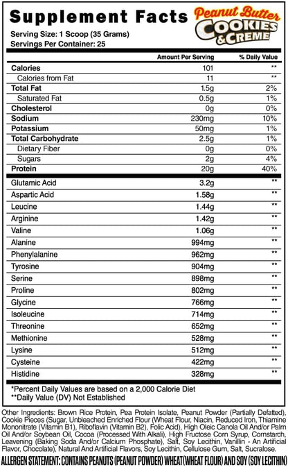 Steel Supplements Veg-PRO 25 Servings (1.93lbs) |