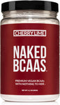 Cherry Lime Naked BCAAs Amino Acids Powder, 100% Pure 2:1:1 Formula, Vegan Branched Chain Amino Acids, Instantized All Natural BCAA Powder Supplement - 501 Grams, 34 Servings