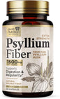 High Absorption Psyllium Husk Capsules 1500mg 120 Fiber