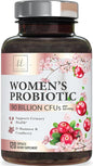 Probiotics for Women 90 Billion CFU, 16 Probiotic Strains with Cranberry, D-Mannose & Prebiotics, for Feminine PH Balance, Vaginal Odor & Digestive Health, Immune Support, Shelf Stable - 120 Capsules