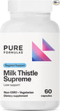 PureFormulas Milk Thistle Supreme 250 mg 60 Capsules