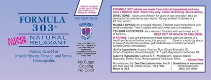Dee CEE Labs Formula 303 Maximum 90 Tablets;