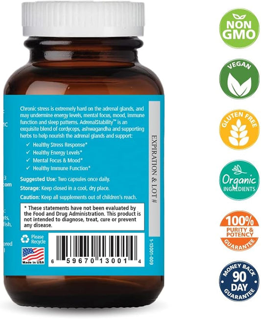 Adrenal Stability by Pure Essence (30 Caps)