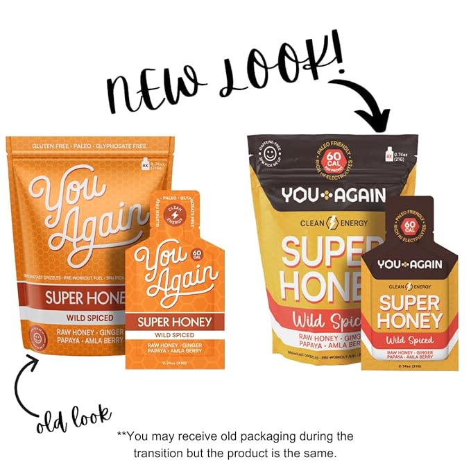 You Again Super Honey Wild Spiced Packets 8 Count