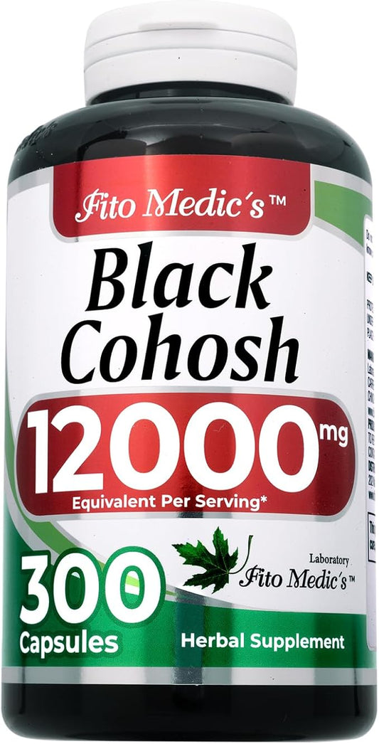 Lab | black cohosh |300 Capsules |12000 mg|