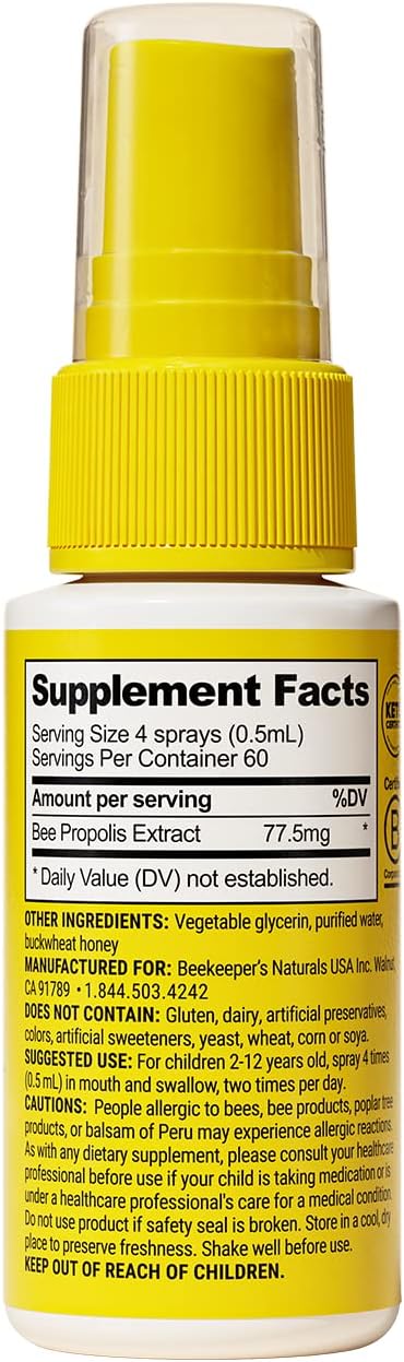 Kids Propolis Throat Spray (1.06 oz) 1 (Kids)