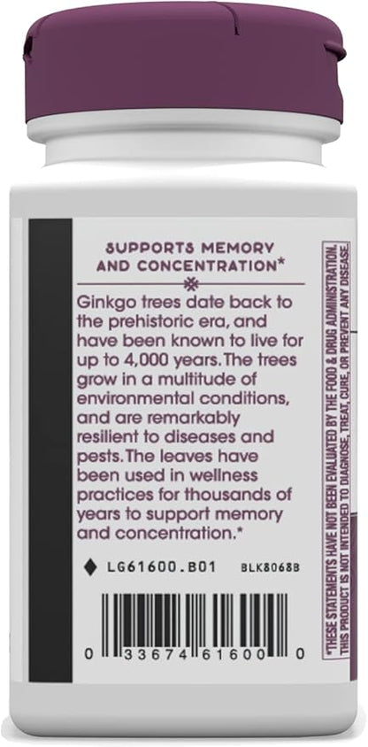 Nature's Way Ginkgold, Supports Memory and 60 Capsules
