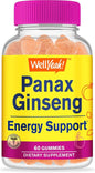 Panax Ginseng Gummies 96mg of 60 Count