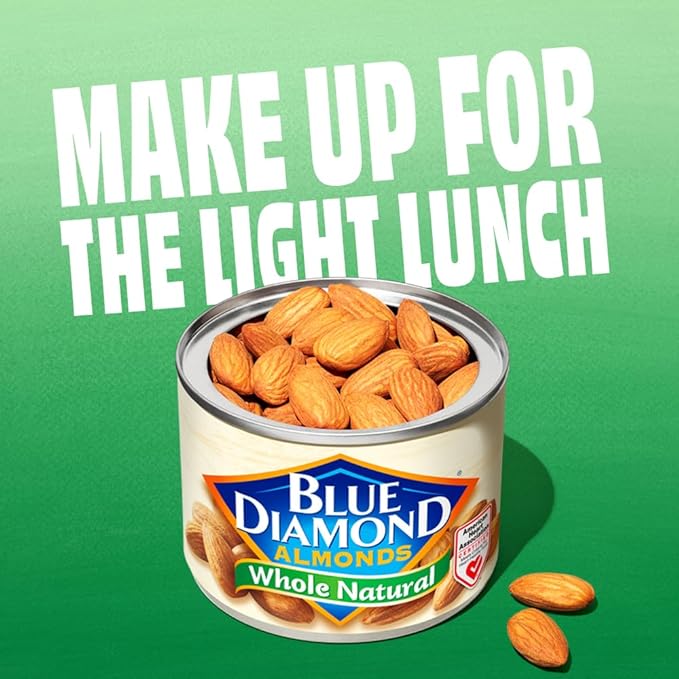 Blue Diamond Almonds, Raw Whole Natural, 6 Ounce 1)