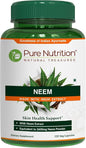 Pure Nutrition Neem Capsules 700mg. (Equivalent 2600mg Neem 120 Days