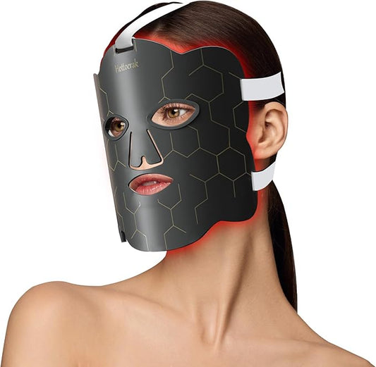 Red Light Mask with Power Bank,