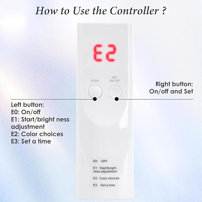 Red Light Therapy Mask for Face, 7 Colors
