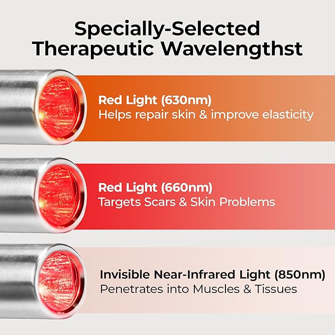LifePro Infrared & Red Light Therapy 3 wavelengths