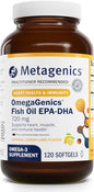 Metagenics OmegaGenics Fish Oil EPA-DHA 720- Omega-3 Fish 120 Softgels