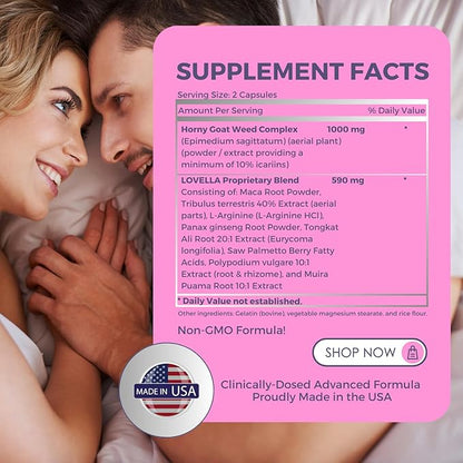 Hornygoatweed Women - Libido Booster -60ct USA