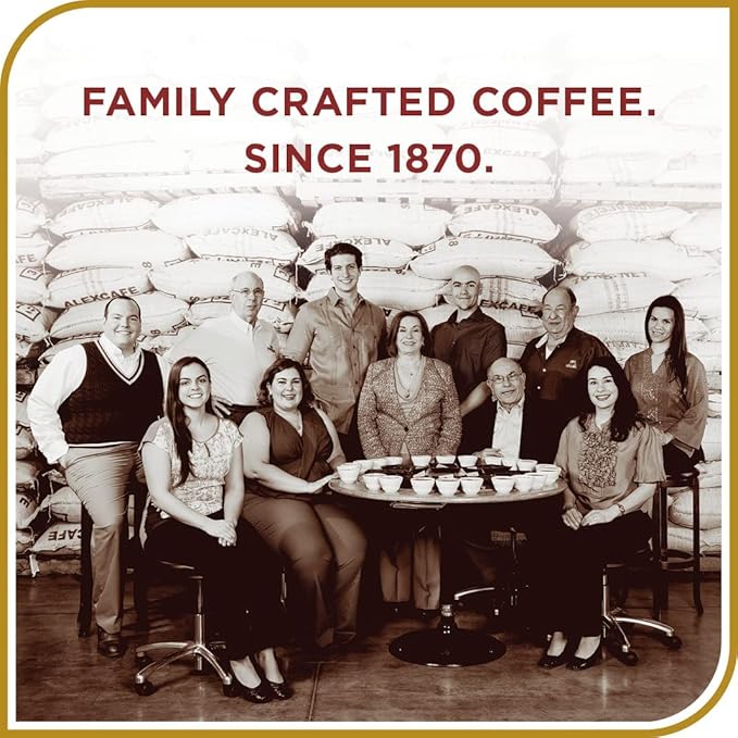 Don Francisco's Caramel Cream Ground Flavored Coffee: Rich, Aromatic 100% Arabica Beans - Expertly Roasted for a Delightful Morning Brew (12 oz Can)