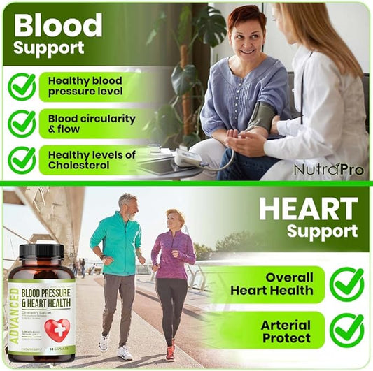 Heart Health Blood Pressure Support Supplement
