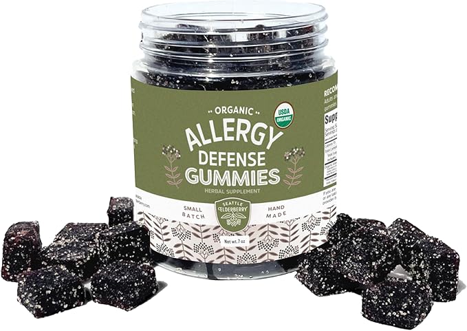 Allergy Defense Gummies – Delicious, Gluten-Free, 7oz