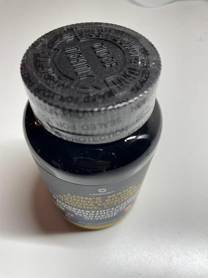 Organic Lions Mane Supplement Capsules 240 Real