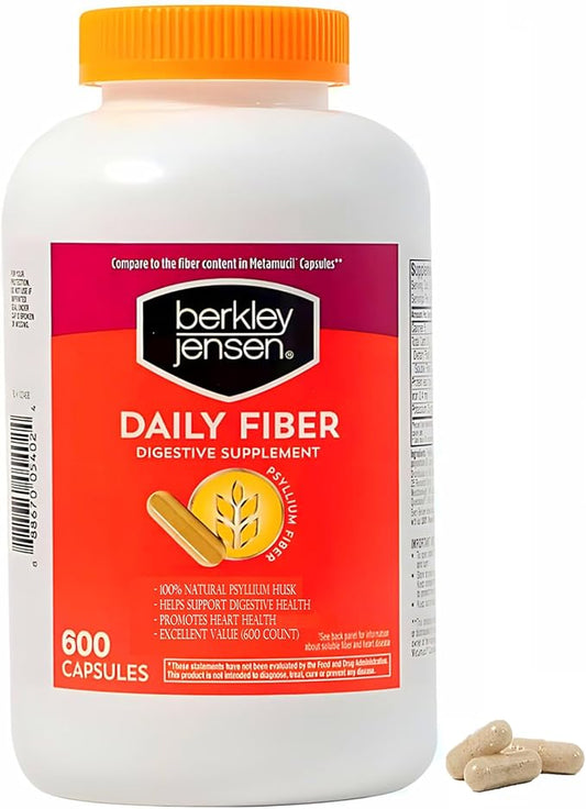 Berkley Jensen Daily Psyllium Husk Supplement (600 1)