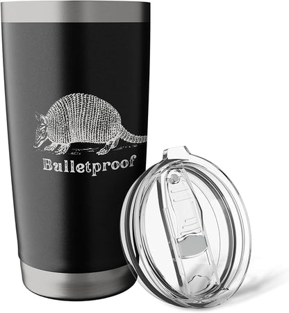 Bulletproof Armadillo Gift Stainless Steel Insulated Tumbler