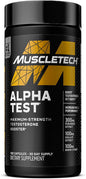 Testosterone Booster for Men, MuscleTech AlphaTest, 120 Pills