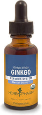 Herb Pharm Certified Organic Ginkgo Liquid 1 Ounce (781468)
