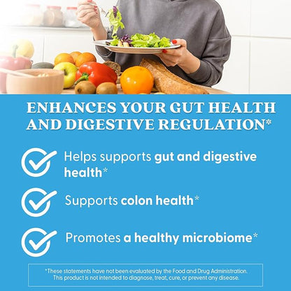 Doctor's BEST High Absorption Postbiotic Butyrate Featuring Corebiome, Gut & Immune Health, Non-GMO, Gluten Free, Soy Free, Vegan, 30 Liquid Veggie Caps
