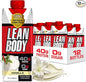 Lean Body Ready-to-Drink Vanilla Protein Shake, 40g Protein, Whey Blend, 0 Sugar, Gluten Free, 22 Vitamins & Minerals, 17 Fl Oz (Pack of 12) LABRADA